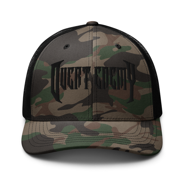 Overt Enemy "Camo" Otto Trucker Hat