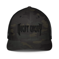 Overt Enemy "Black Logo" Murdered Out "Flex Fit" Cap - Multi Colors