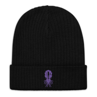 Overt Enemy "Alien" Embroidered Ribbed knit beanie