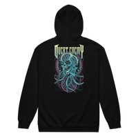 Overt Enemy "Alien" Unisex Embroidered zip hoodie