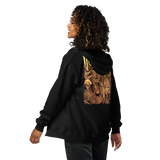 Overt Enemy "Viking" Unisex Embroidered zip hoodie