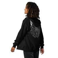 Overt Enemy "Skeleton" Unisex Embroidered zip hoodie