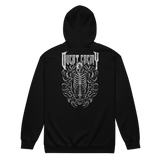 Overt Enemy "Skeleton" Unisex Embroidered zip hoodie