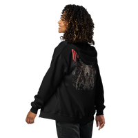 Overt Enemy - "Cyborg" - Unisex Embroidered zip hoodie