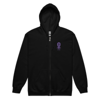 Overt Enemy "Alien" Unisex Embroidered zip hoodie