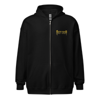 Overt Enemy "Viking" Unisex Embroidered zip hoodie