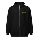 Overt Enemy "Viking" Unisex Embroidered zip hoodie