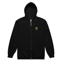 Overt Enemy "Chieftain" Unisex Embroidered zip hoodie