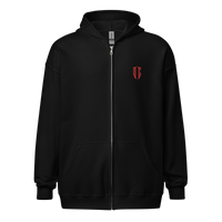 Overt Enemy - "Cyborg" - Unisex Embroidered zip hoodie