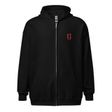 Overt Enemy - "Cyborg" - Unisex Embroidered zip hoodie