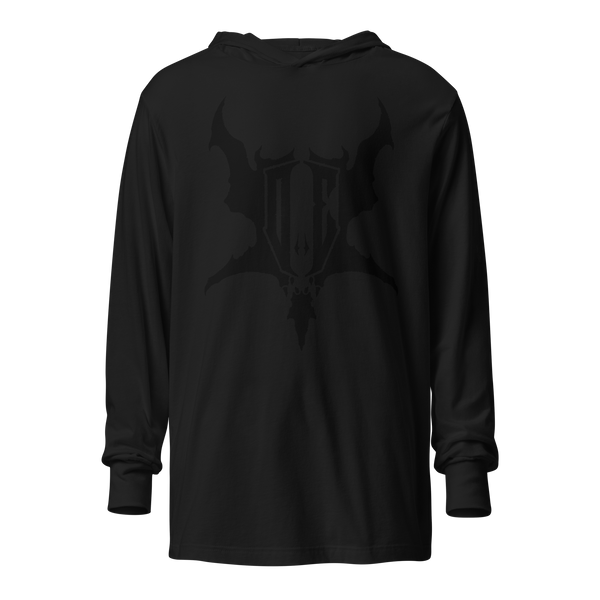 Hooded long-sleeve tee