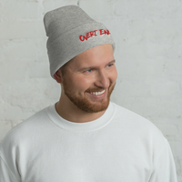 Embroidered Beanie - Red Logo
