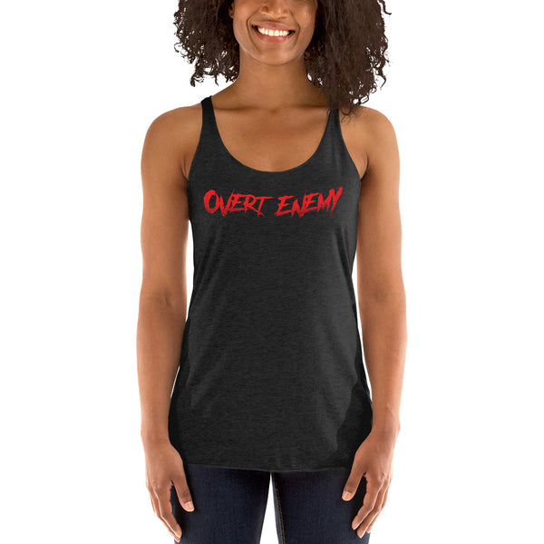 Women's Racerback Tank - Red Logo